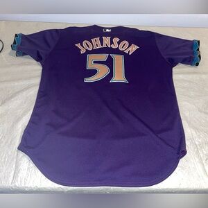 Nwt Authentic Rawlings Randy Johnson Arizona Diamondbacks Jersey men 48